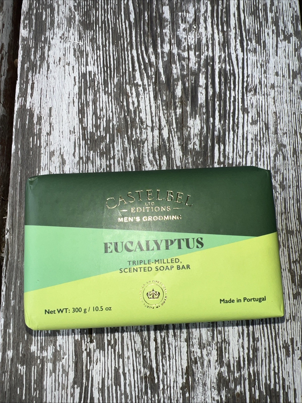 EUCALYPTUS LIMITED EDITION by CASTELBEL 10.5 oz SCENTED SOAP BAR SINGLE BAR