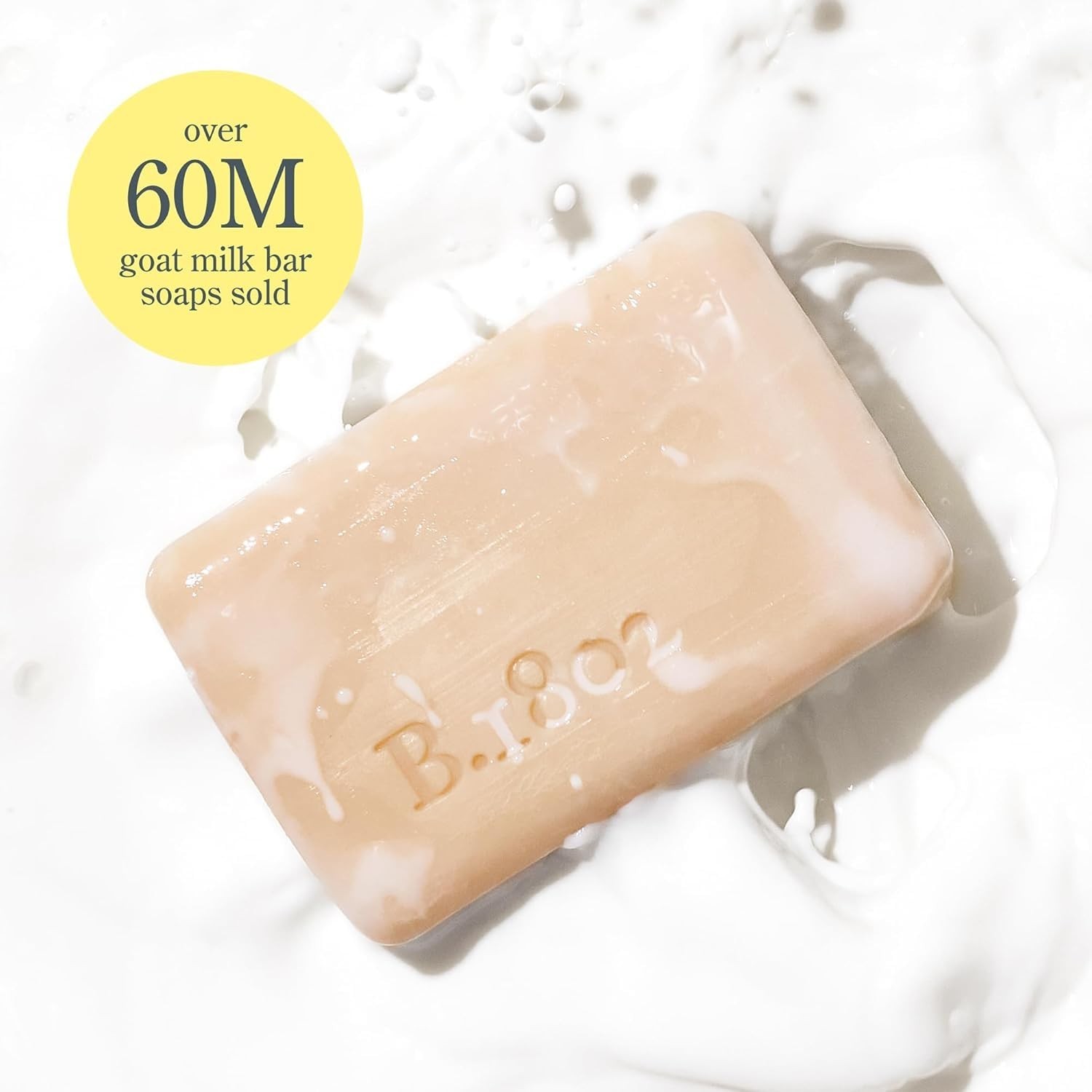 Triple-Milled Goat Milk Soap with Shea Butter – Hydrating Eucalyptus & Mint