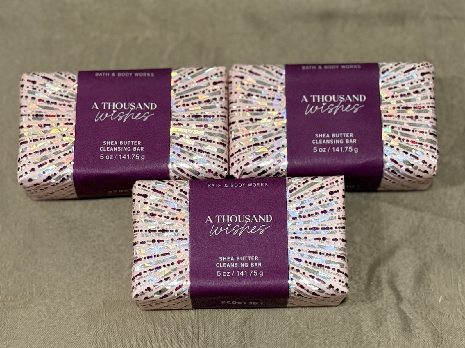 3 pack – Bath & Body Works Shea Butter Cleansing Bar Soaps