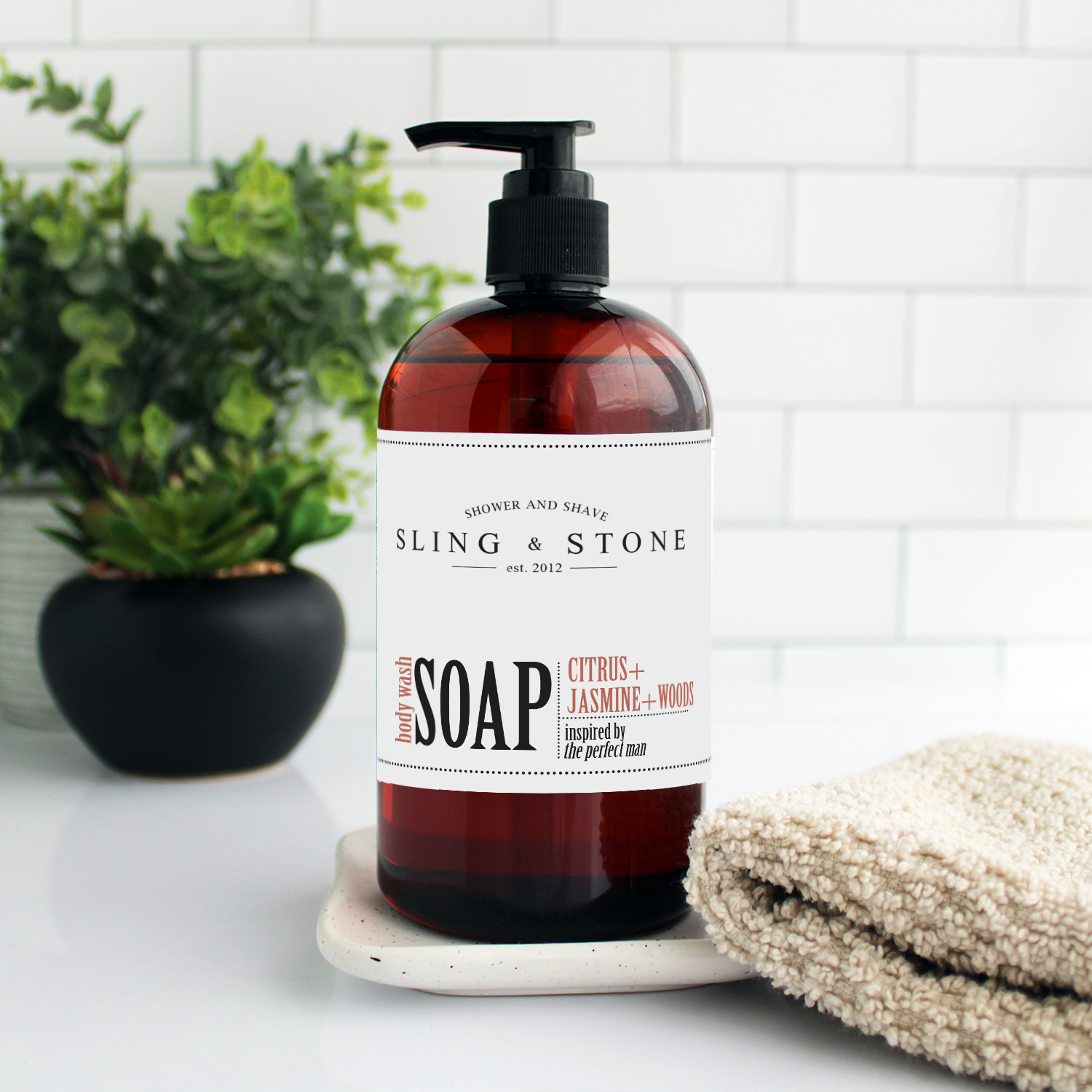 Sling & Stone Liguid soap for men