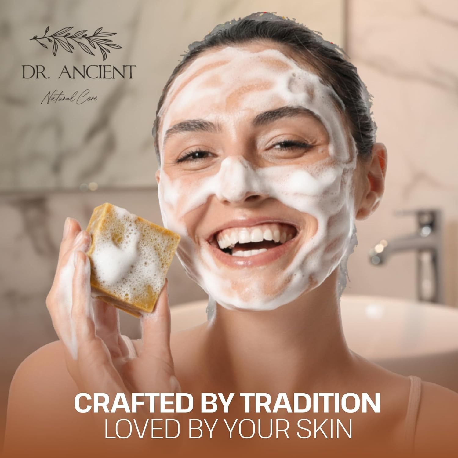 Chemical-Free Organic Sulfur Soap Bar – Perfect for Oily Skin & Acne Treatment