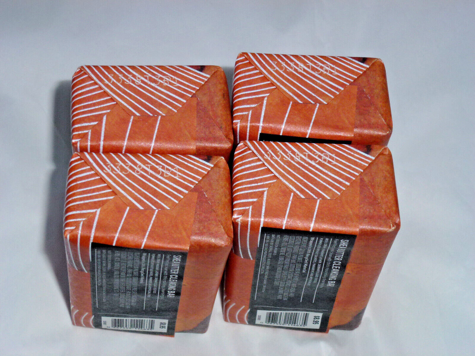 Bath & Body Works CANYON MEN’S COLLECTION 5 OZ SHEA BUTTER CLEANSING BAR X 4