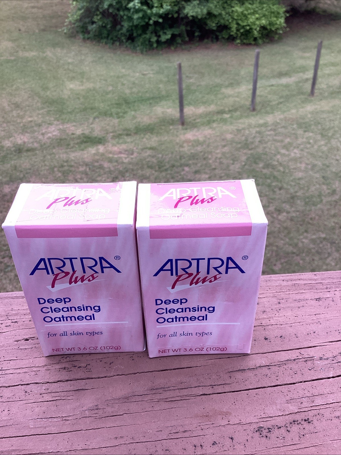 Artra Plus Deep Cleansing Oatmeal Soap 3.6 Oz. Each Lot of 2
