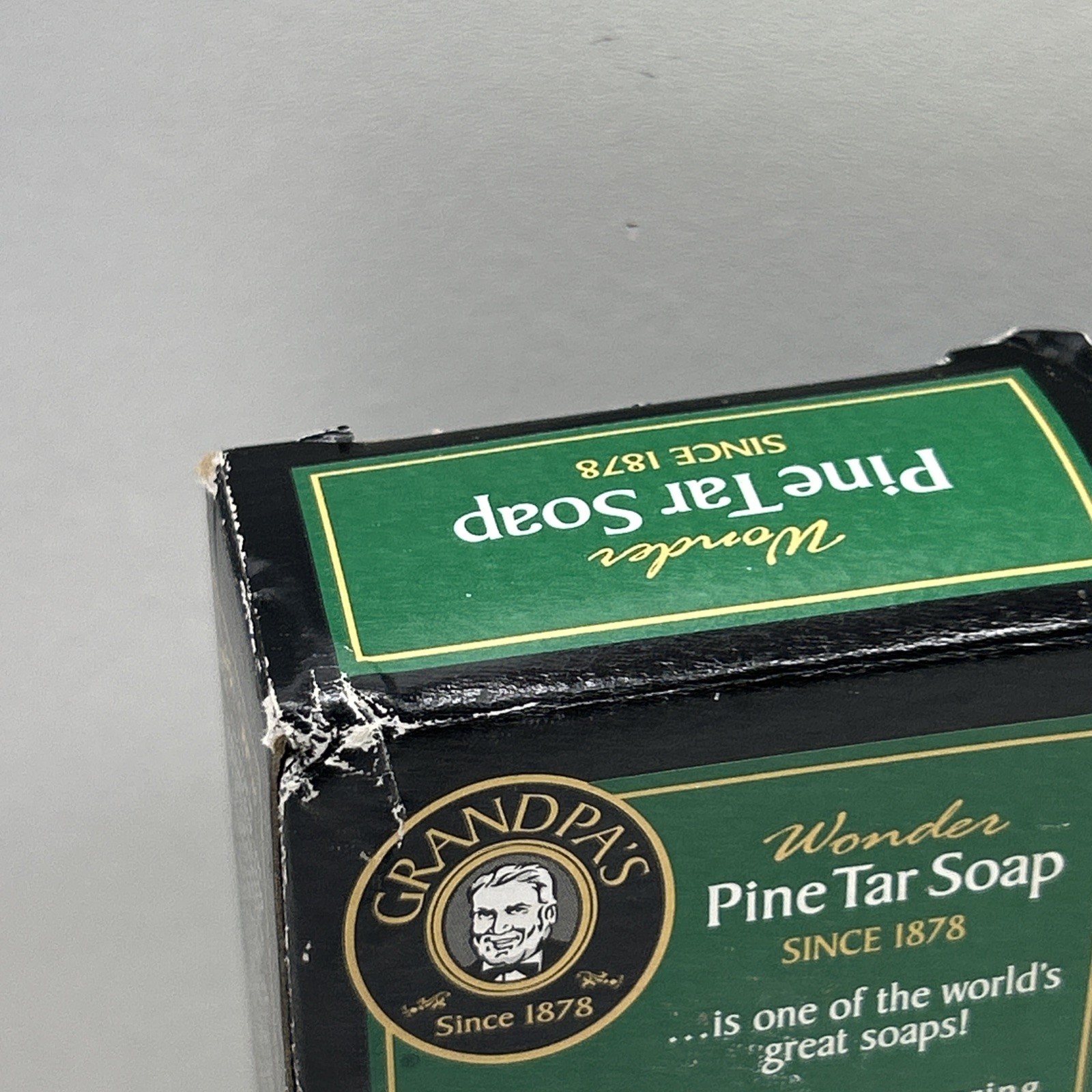 Lot Of 2 – Grandpa’s Pine Tar Soap 4.25 Oz