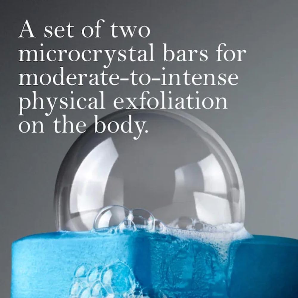 Soft Services Buffing Bar Exfoliating Body Bar for KP and Ingrown Hair (2 pack)