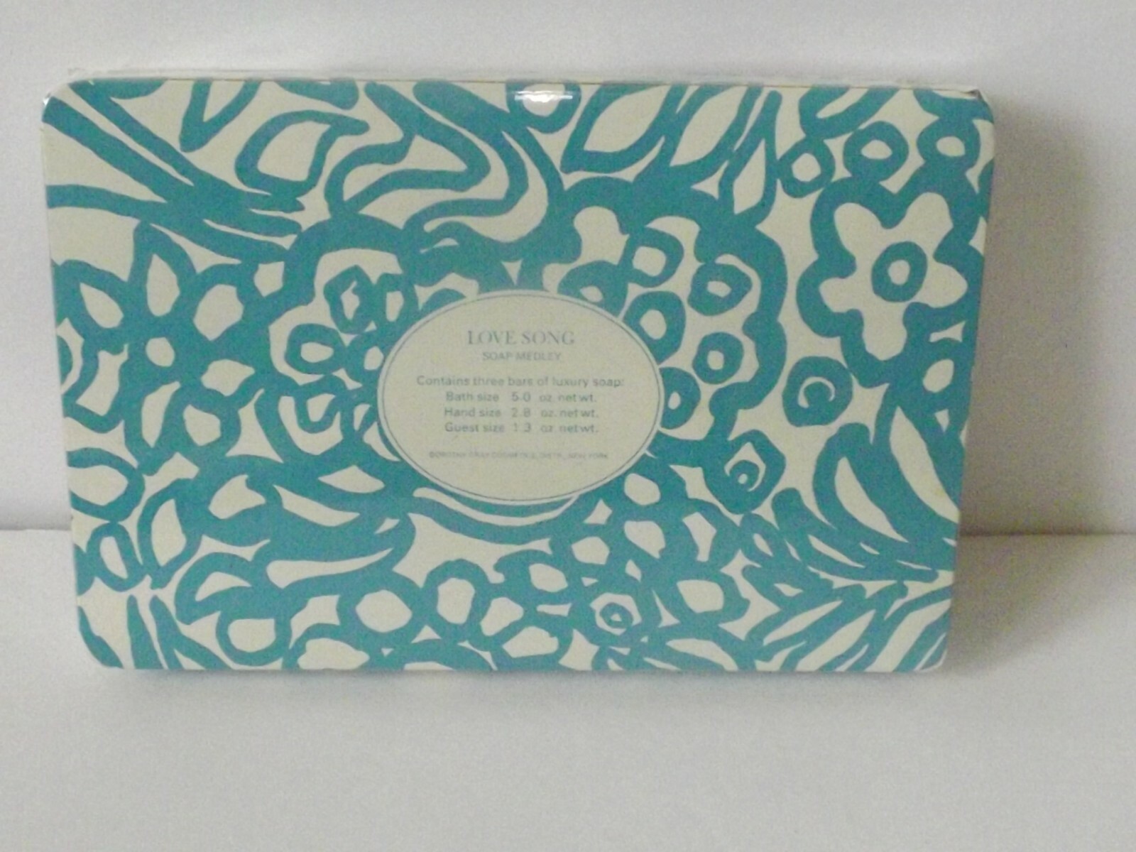 Vtg Dorothy Gray Cosmetics Love Song Soap Medley Bath Hand & Guest Size Bars New