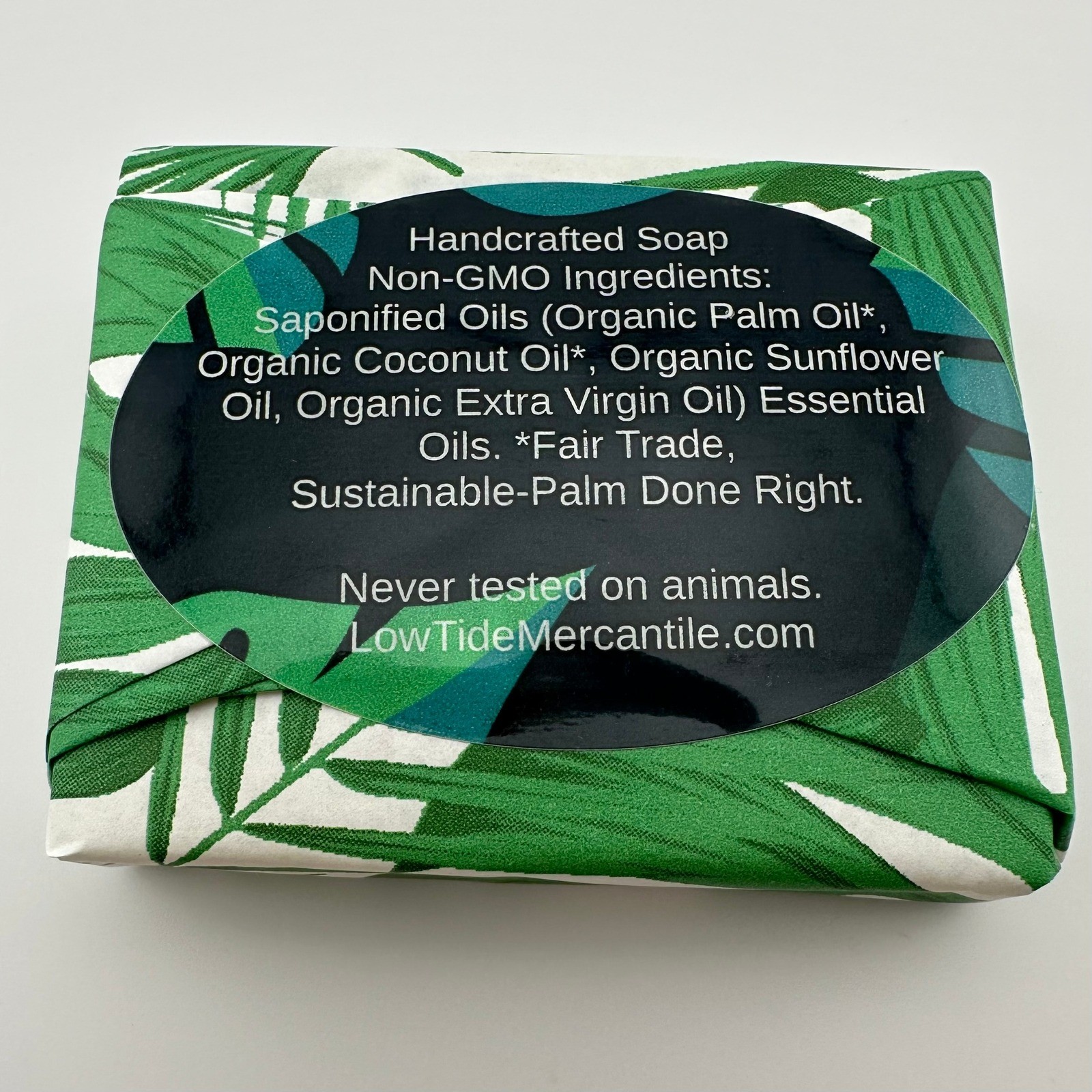 Handcrafted Natural Bar Soap Key Lime Scent Organic Ingredients 4.5oz
