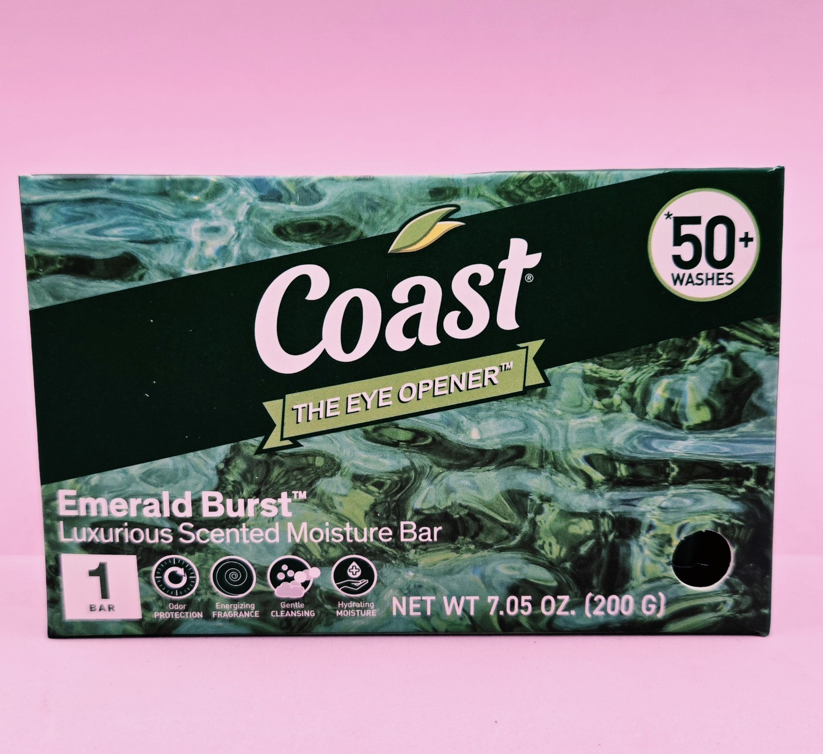 Coast Emerald Burst Moisturizing Soap Bar 7.05 oz BUY MORE & SAVE UP TO 15%!!!