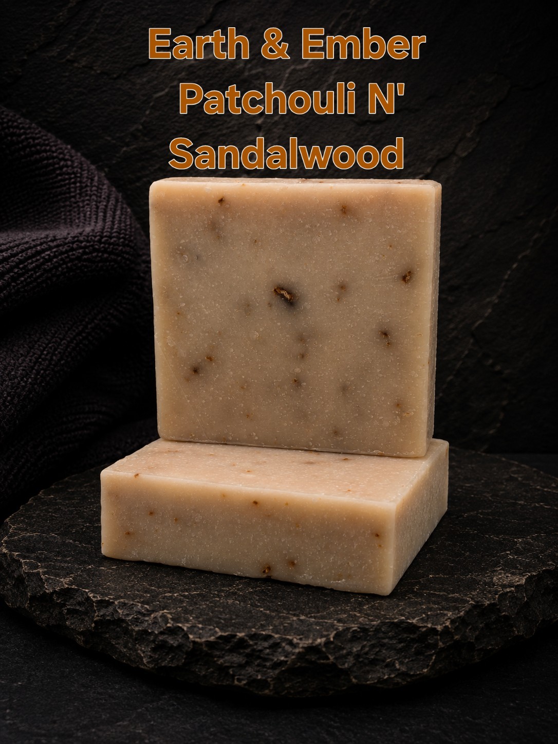 Earth & Ember Patchouli And Sandalwood Goat Milk Soap Bar