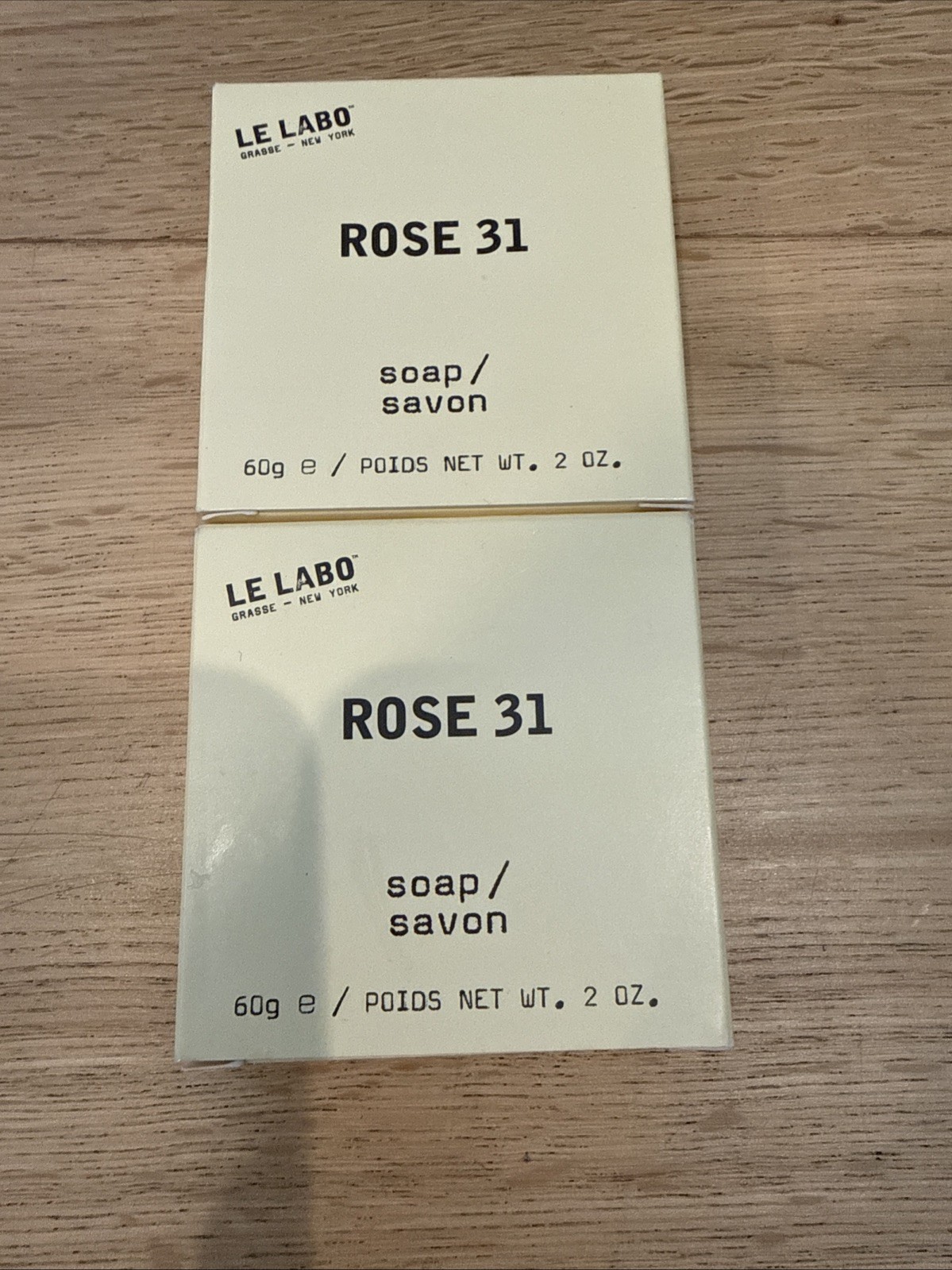 Le Labo Rose 31 Lot Of 2 Bars