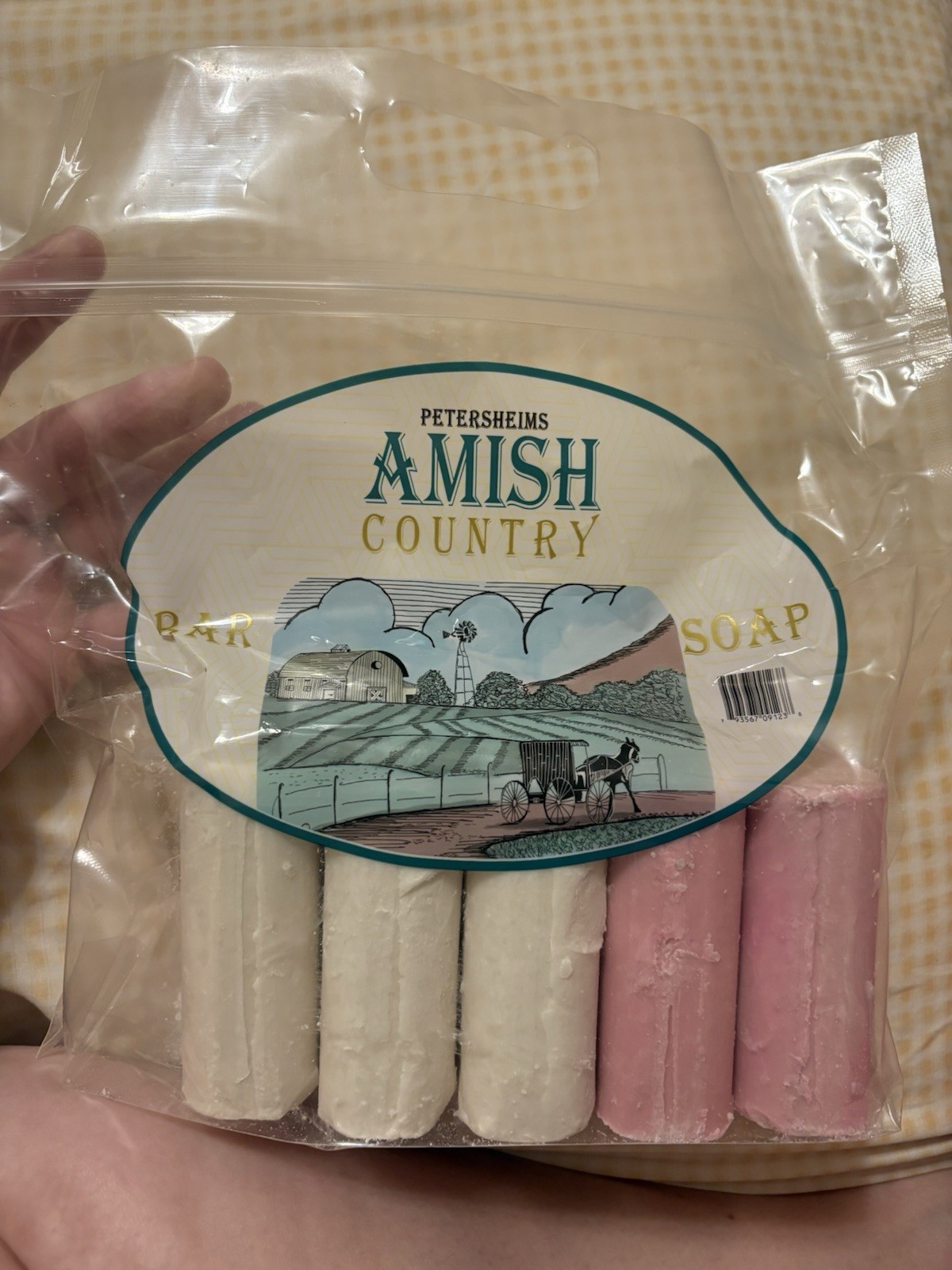 All Natural Amish Country Soap 5 Bars Made In USA