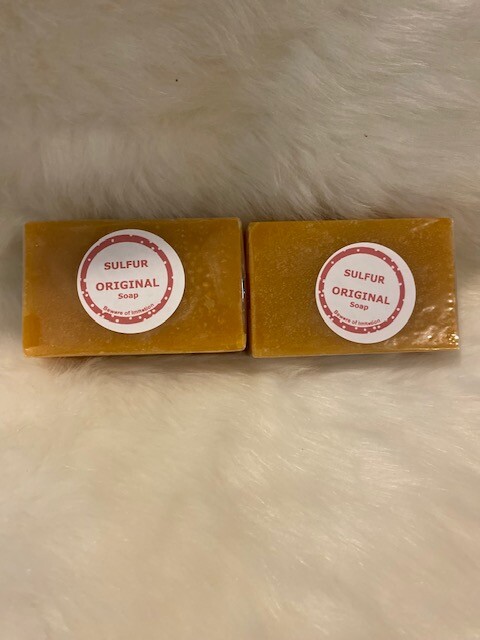 2 x Original Sulfur Soap. Treat and Whitening. USA SELLER