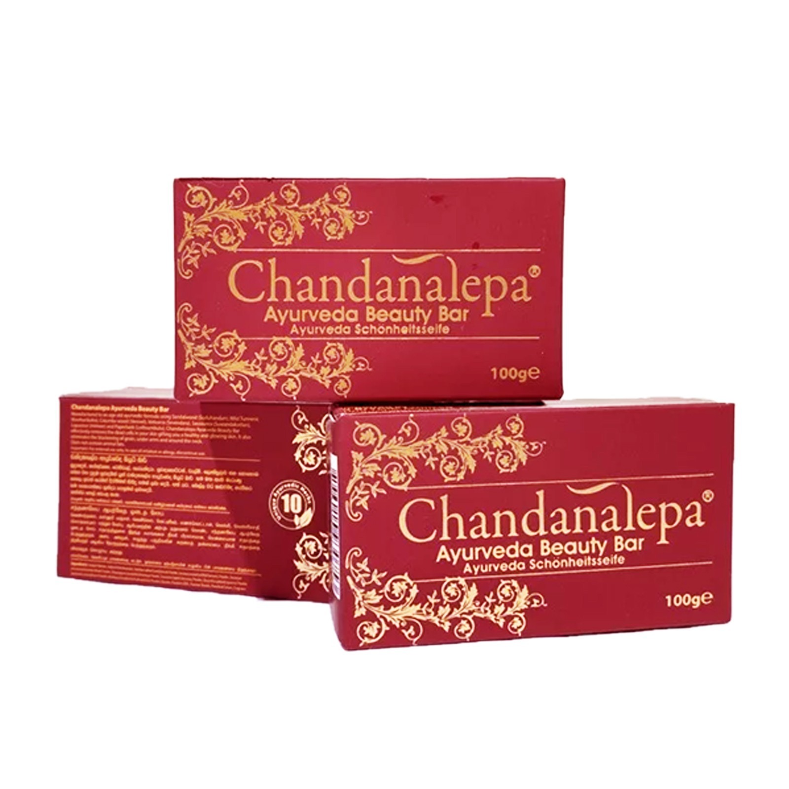 Chandanalepa Ayurvedic Beauty Bar Natural Herbal Soap Healthy Glowing Skin 100g