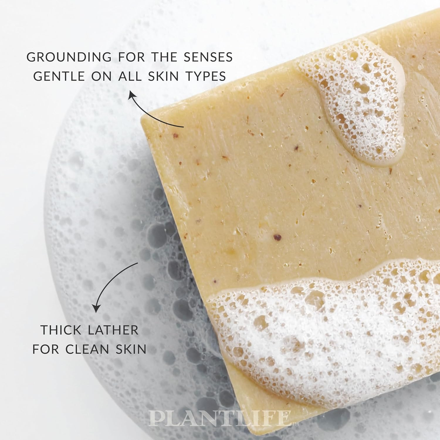 Frankincense and Myrrh Herbal Soap 4 Ounce Natural Plant Based Cleanser