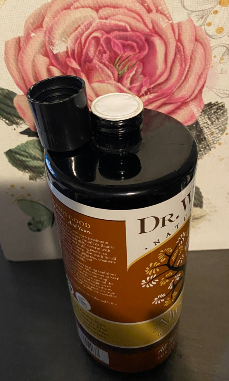 Dr Woods Almond Castile Soap 32 fl oz 946 ml 100% Vegan, Gluten & Cruelty-Free