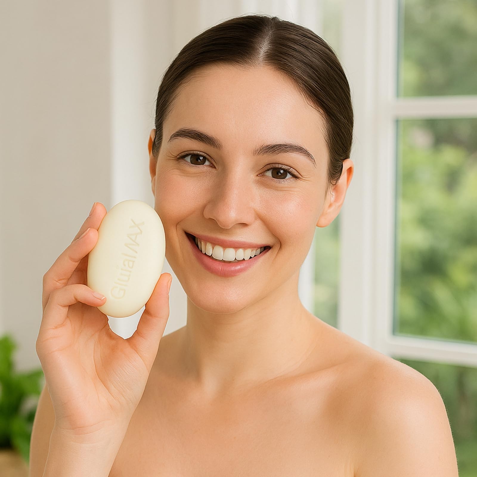 GlutaMAX Skin Tone Enhancing Soap, Smooth Glow Gentle Cleanser with Glutathione