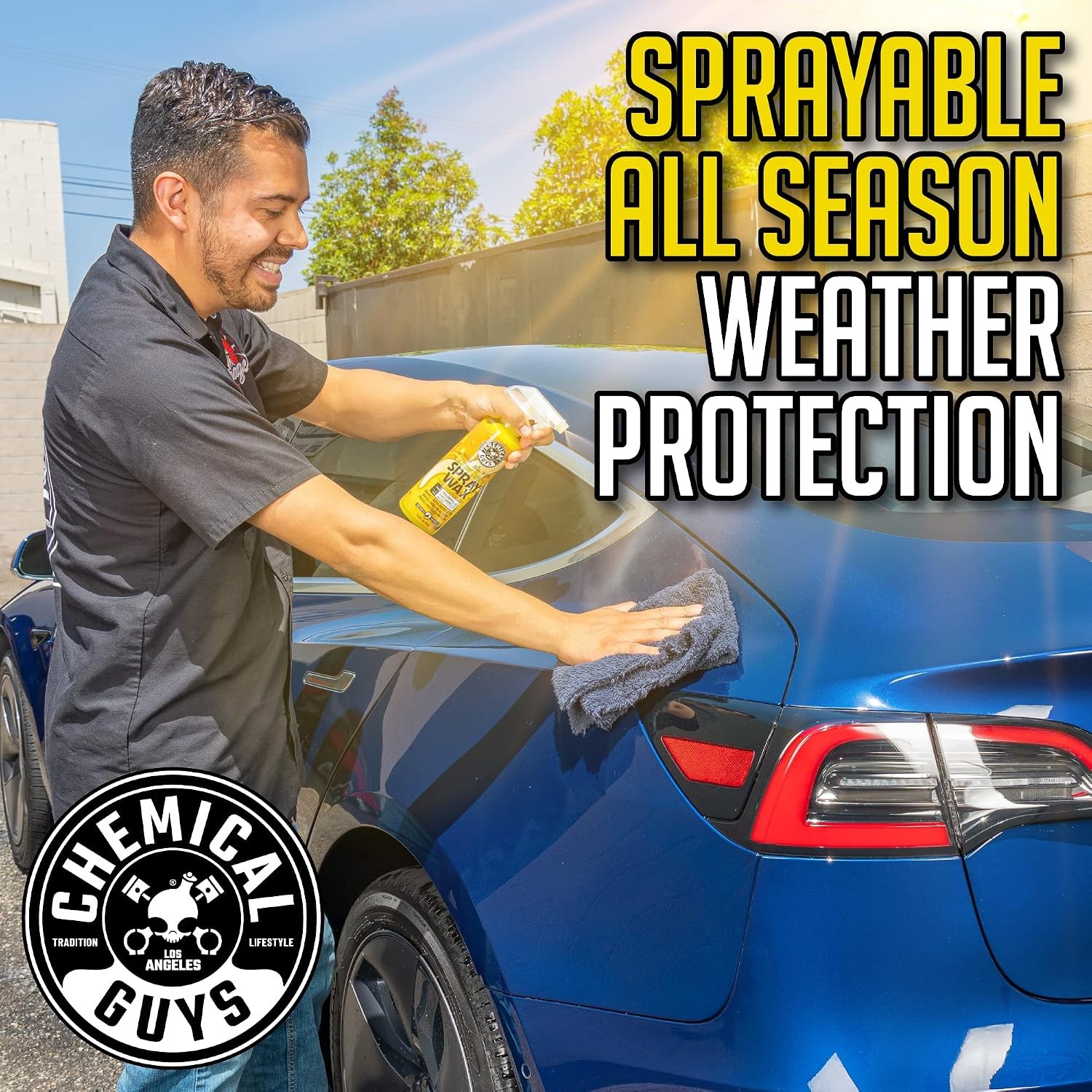 Chemical Guys Blazin Banana Carnauba Car Wax Spray High Gloss Carnauba Wax