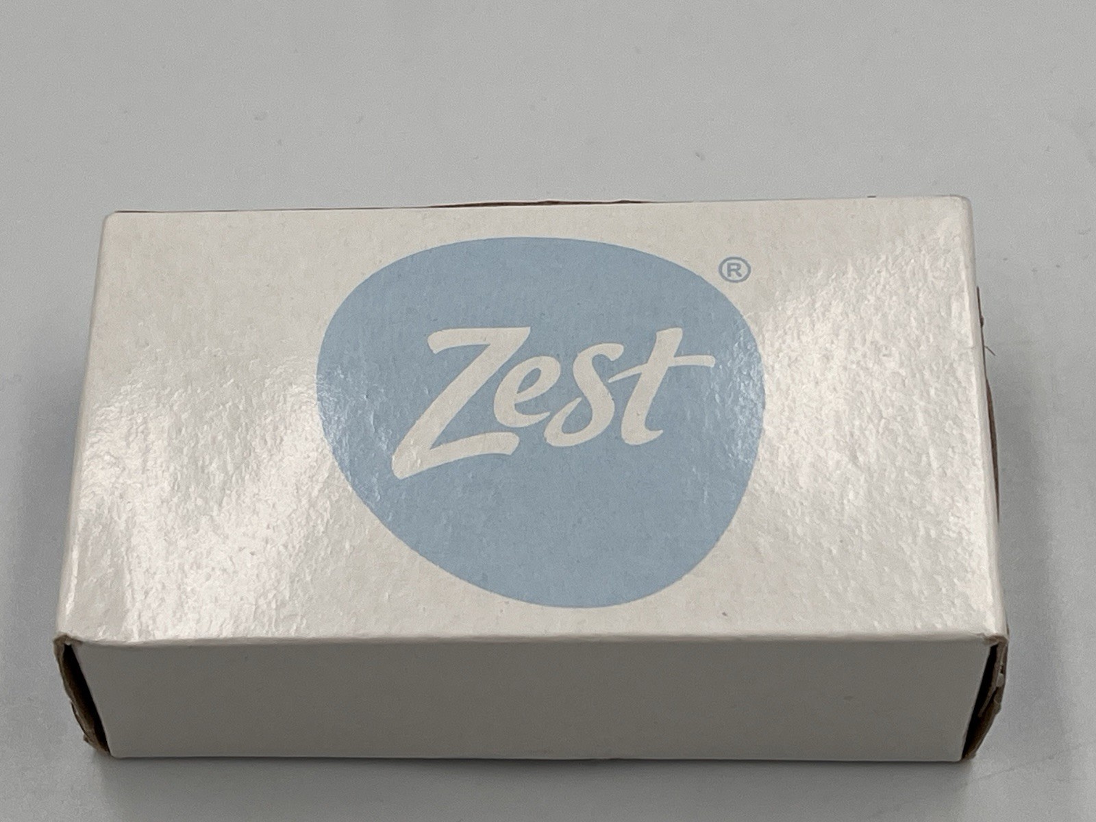 Zest Deodorant Bars Soap 2 Bars Moisture Squeaky Clean Vintage