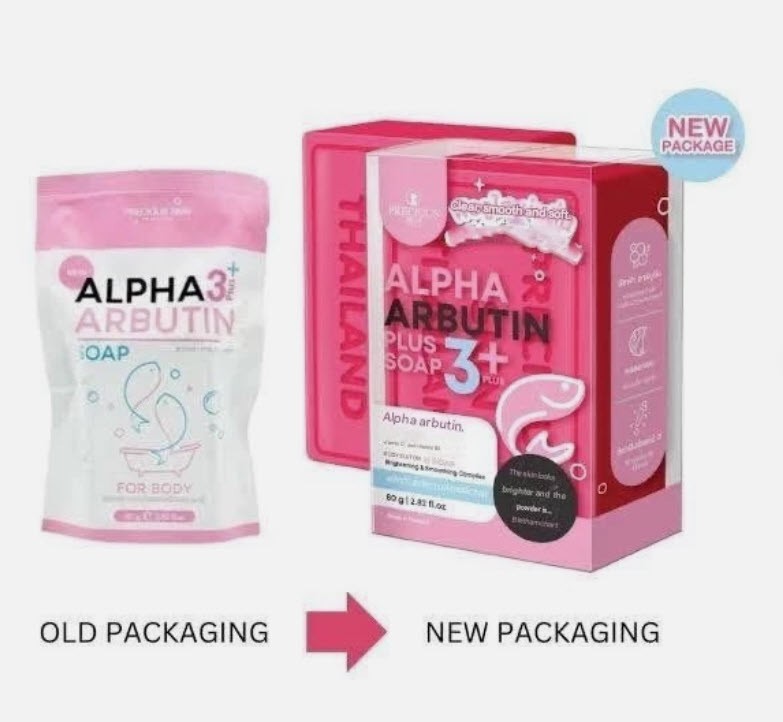PRECIOUS SKIN Thailand Alpha Arbutin Plus Soap 2 Packs – USA SELLER