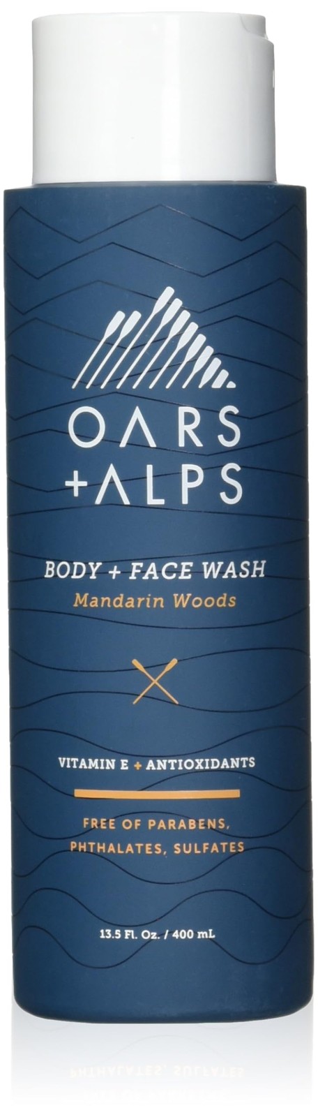 Oars + Alps Body Wash for Men, Mens 13.5 Fl Oz (1 Pack), Mandarin Woods