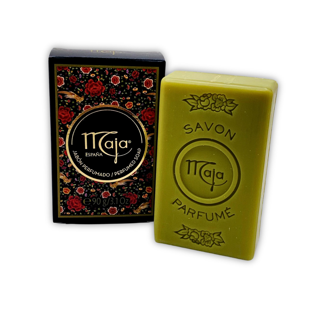 3 Pack Maja Fragrance Bath Soap Bars 3.1 oz Each Classic Spanish Scent