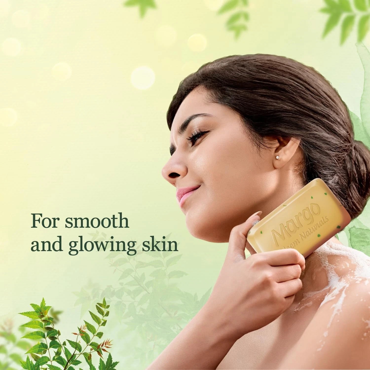 Margo Neem Naturals Soap For Clear Smooth Skin Pack of 5x100g Each Packs