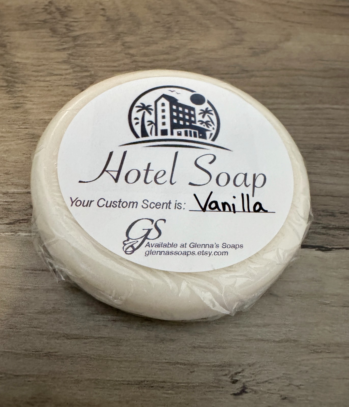 Hotel Soap Mini Travel Bars | Goats Milk Soap | Vanilla Scent | Approx. 1 oz