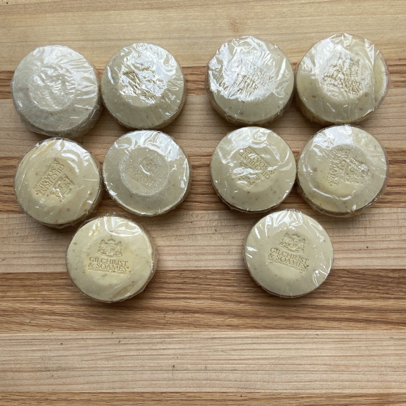 Gilchrist & Soames Cleansing Bar Oatmeal Natural Soap 1.5 oz – Lot of 10