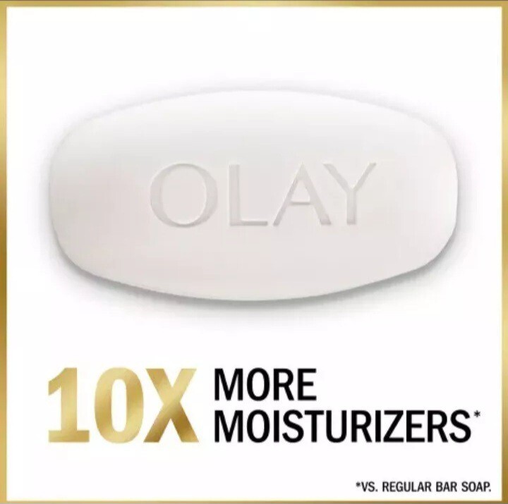 NEW! OLAY (6-BARS) 4 Oz. ●COOLING WHITE STRAWBERRY/MINT● Scented Fresh Outlast.