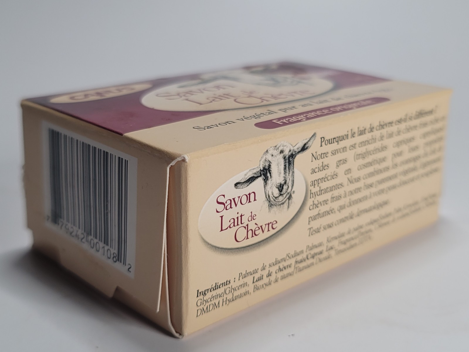 Nature by Canus Bar Soap Fresh Canadian Goat Milk ORIGINAL 5oz Bar Natural