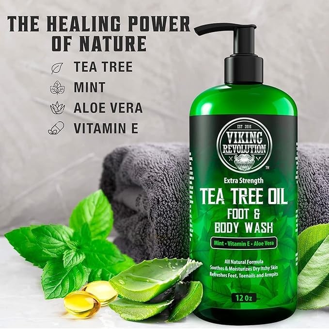 Jabon De Bano Con Aceite De Arbol De Te Para Hombres – Ayuda Con El Pie De A…