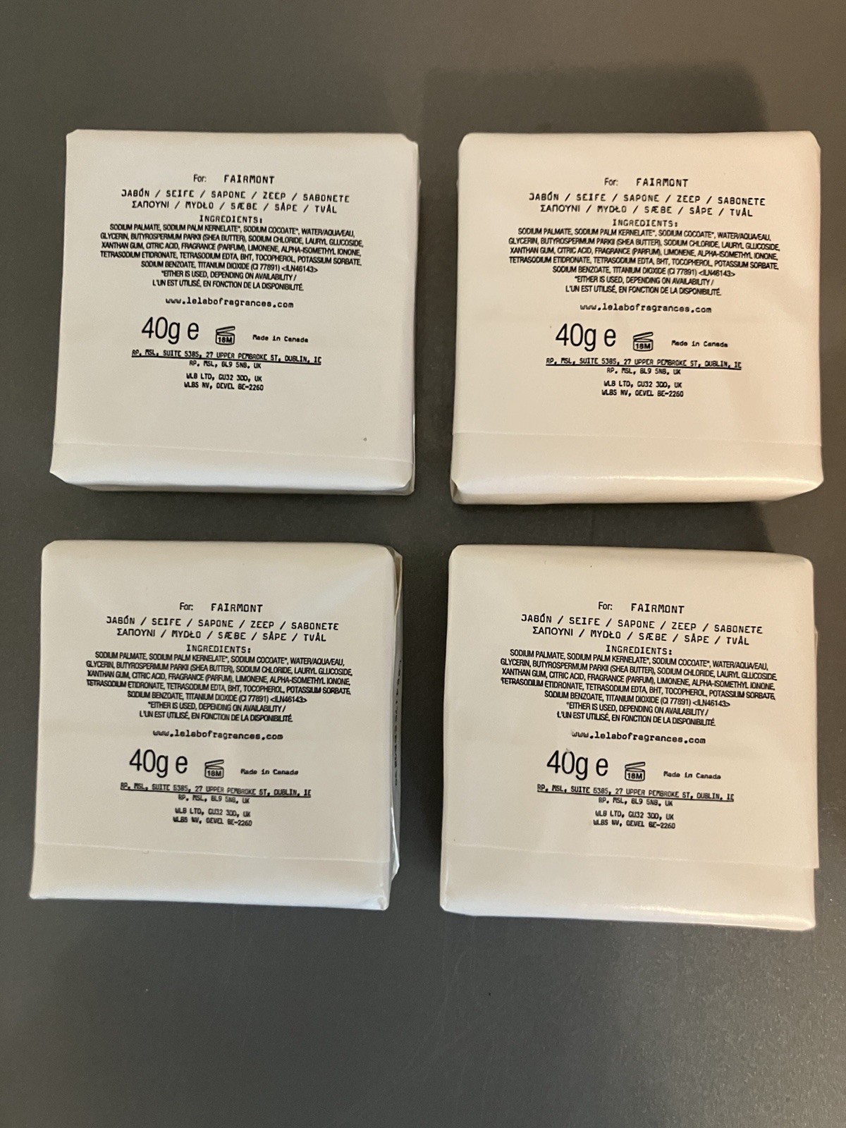 $48 value NEW Le Labo Rose 31 body bar soap 1.4 oz made in 2026 – 4 Travel Bars