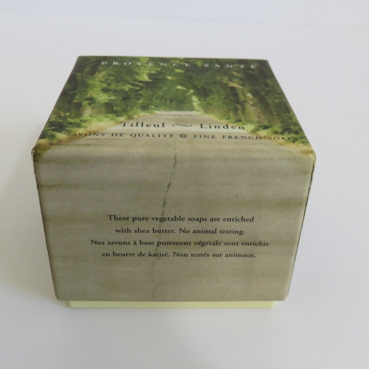 Provence Santé Tilleul Linden Fine French Soaps Duo Enriched Shea Butter