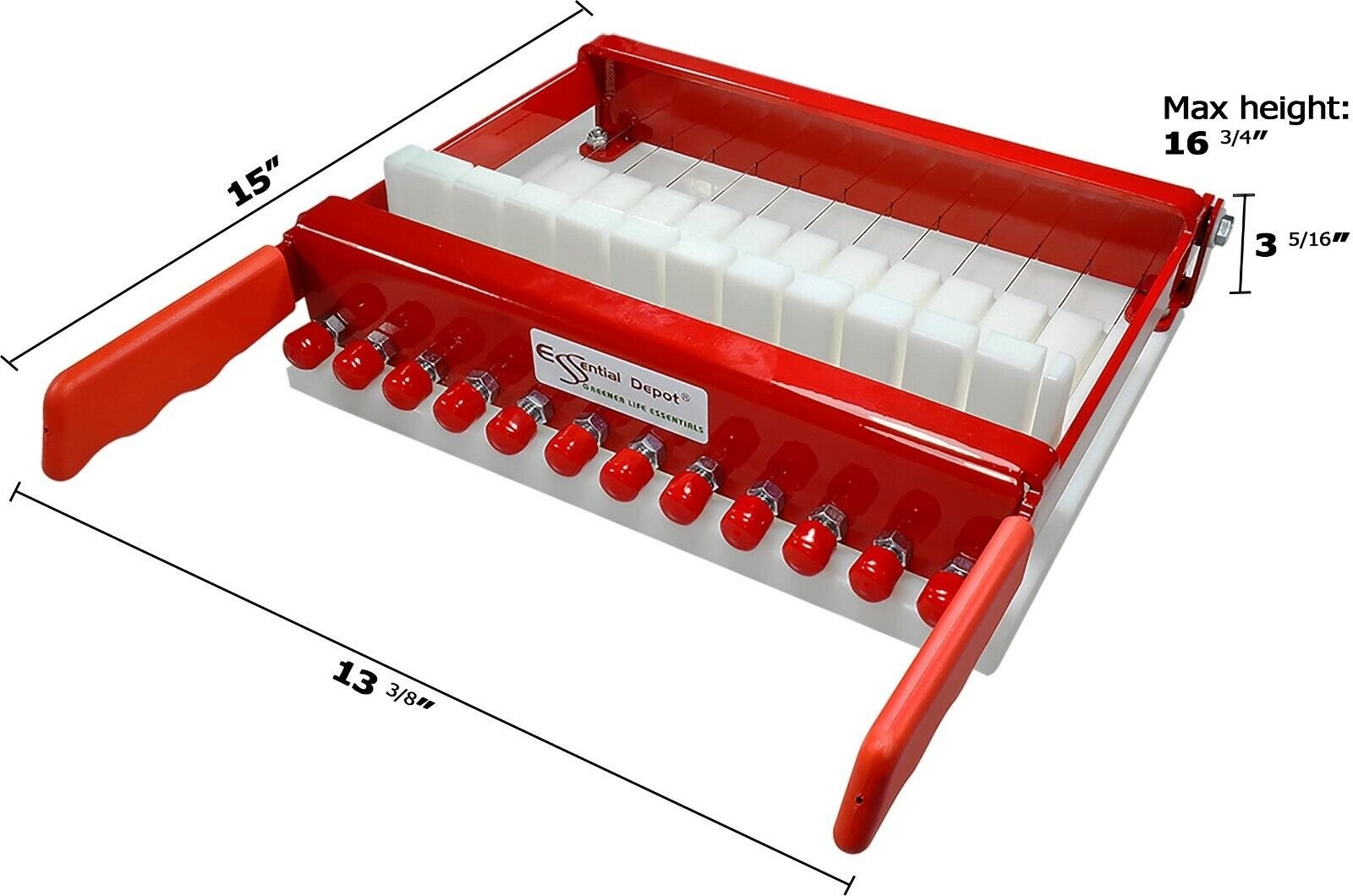 Soap Cutter + 2 Natural Silicone Soap Molds