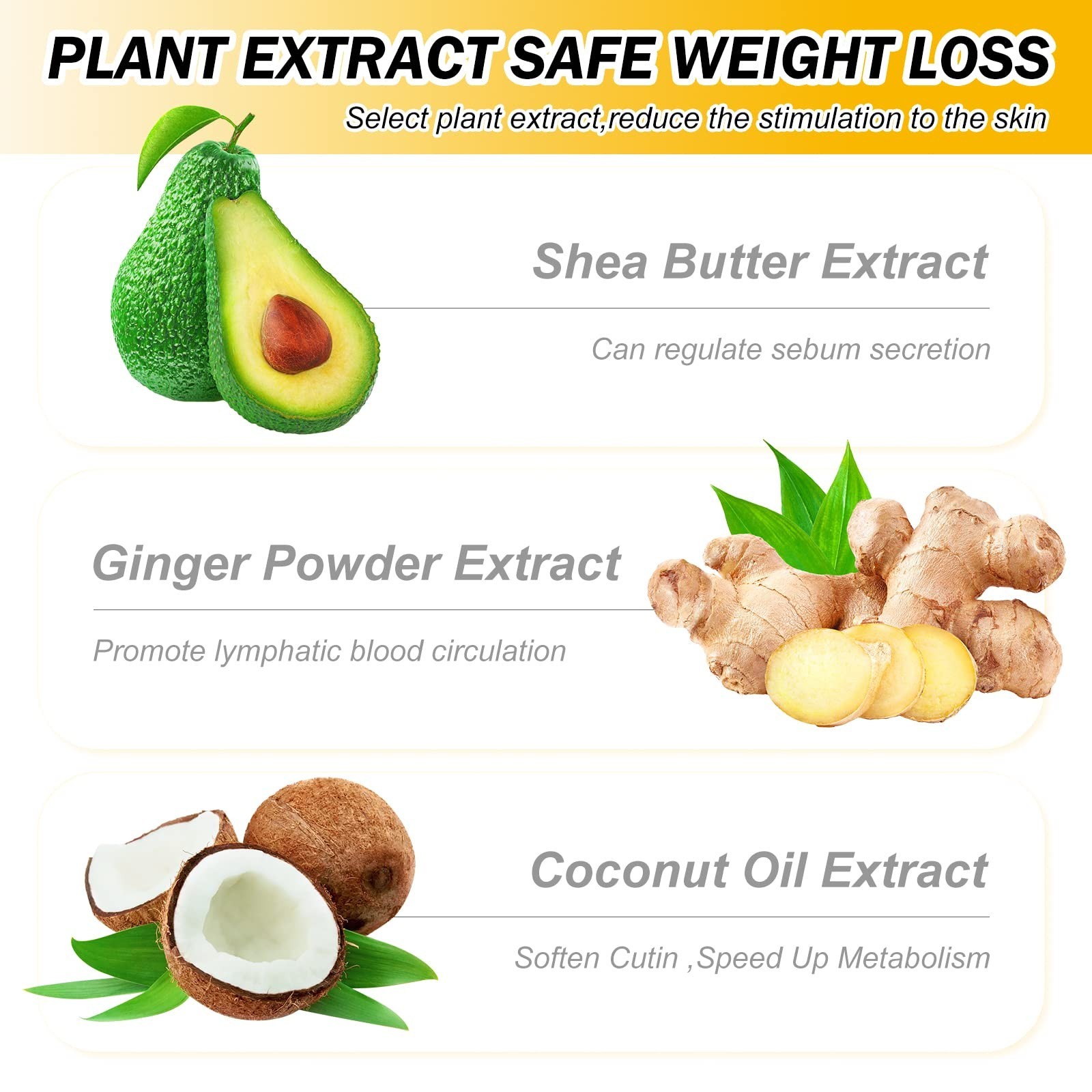 Ginger Slimming Cream – Hot Fat Burning Weight Loss Full Body Anti-Cellulite …