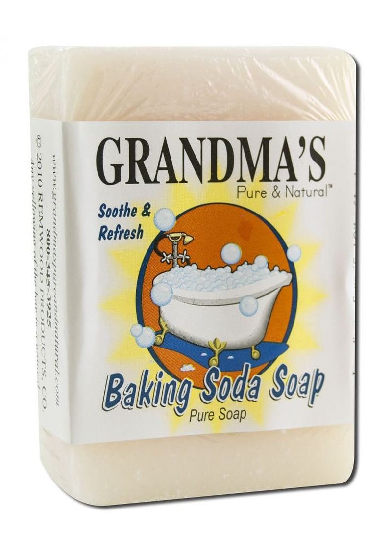 Grandma’s Baking Soda Soap Bar 4oz Natural Cleansing Soap