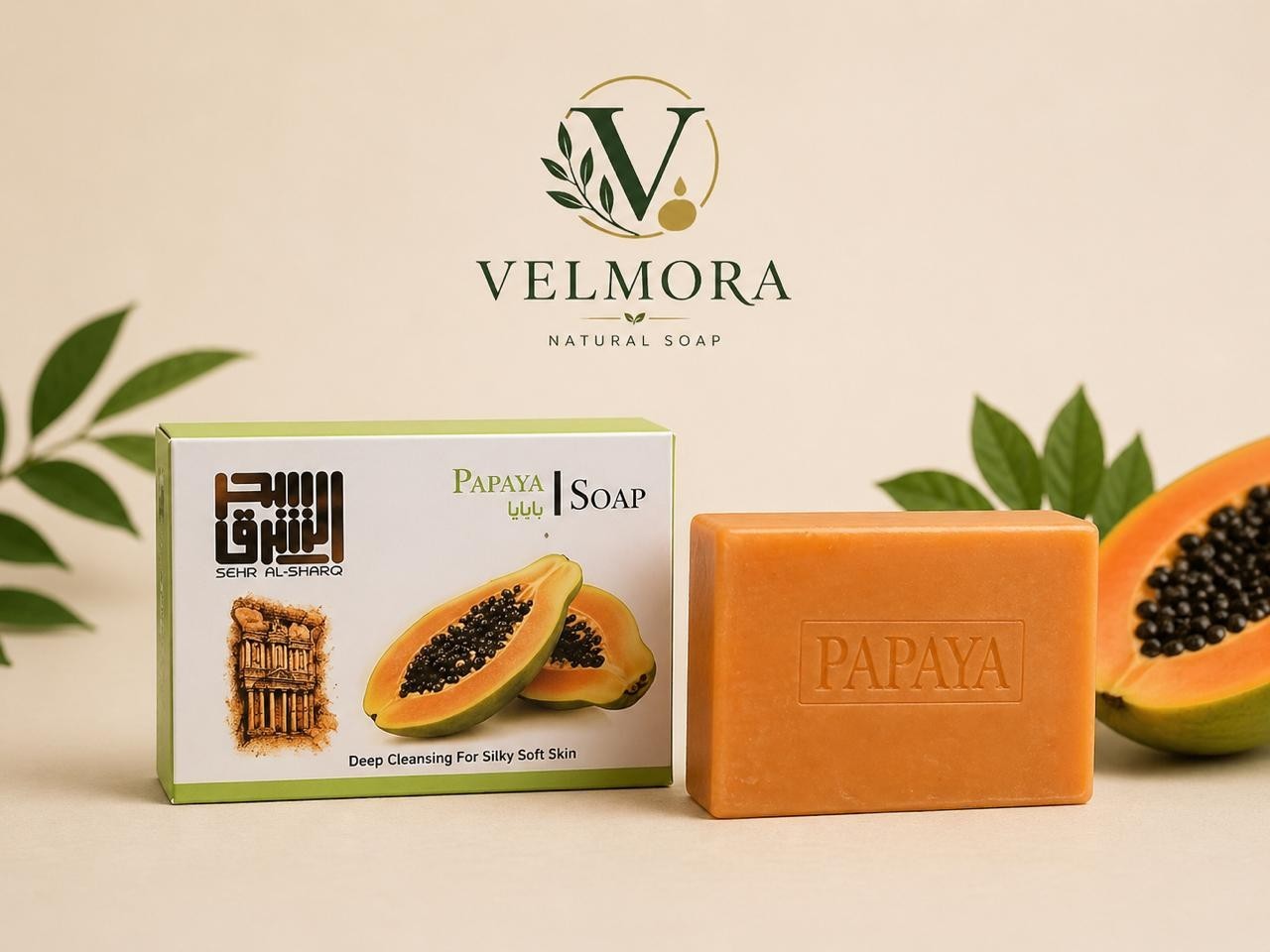 NATURAL SOAP Velmora Organic Soap Bars: Chemical-Free Skin Renewal & Deep Detox