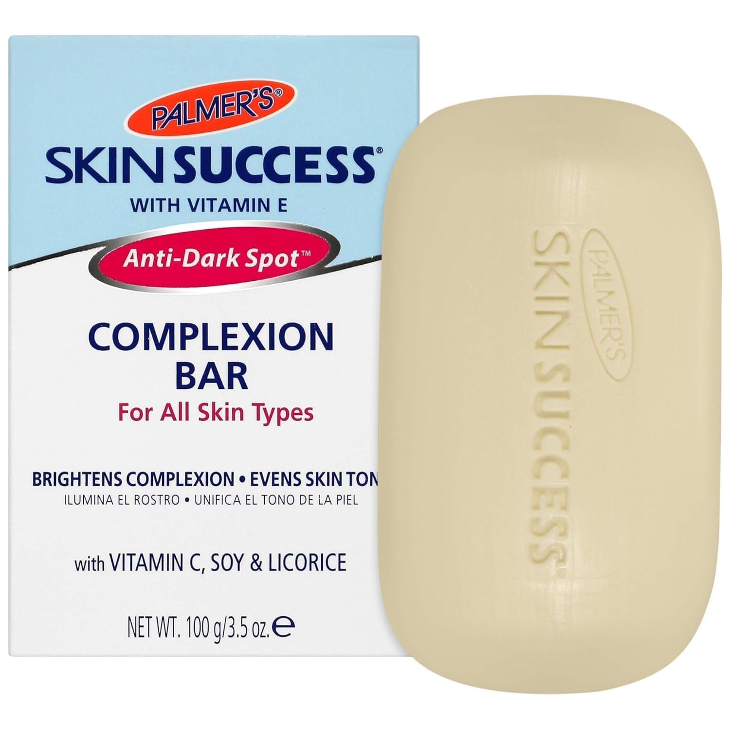 Skin Success Anti-Dark Spot Bar, 3.5 oz Each – Nourishing & Chemical-Free