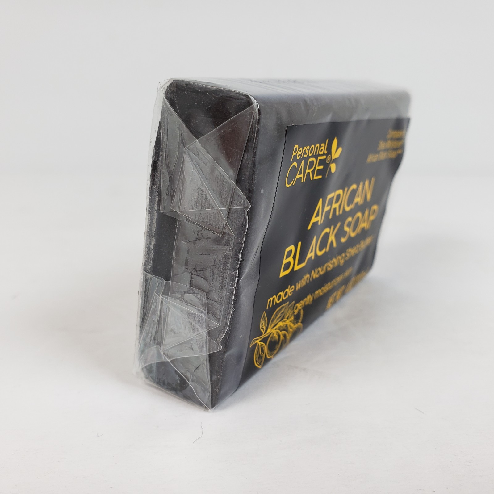 Personal Care African Black Soap Gently Moisturizes Skin Shea Butter Bar 4oz
