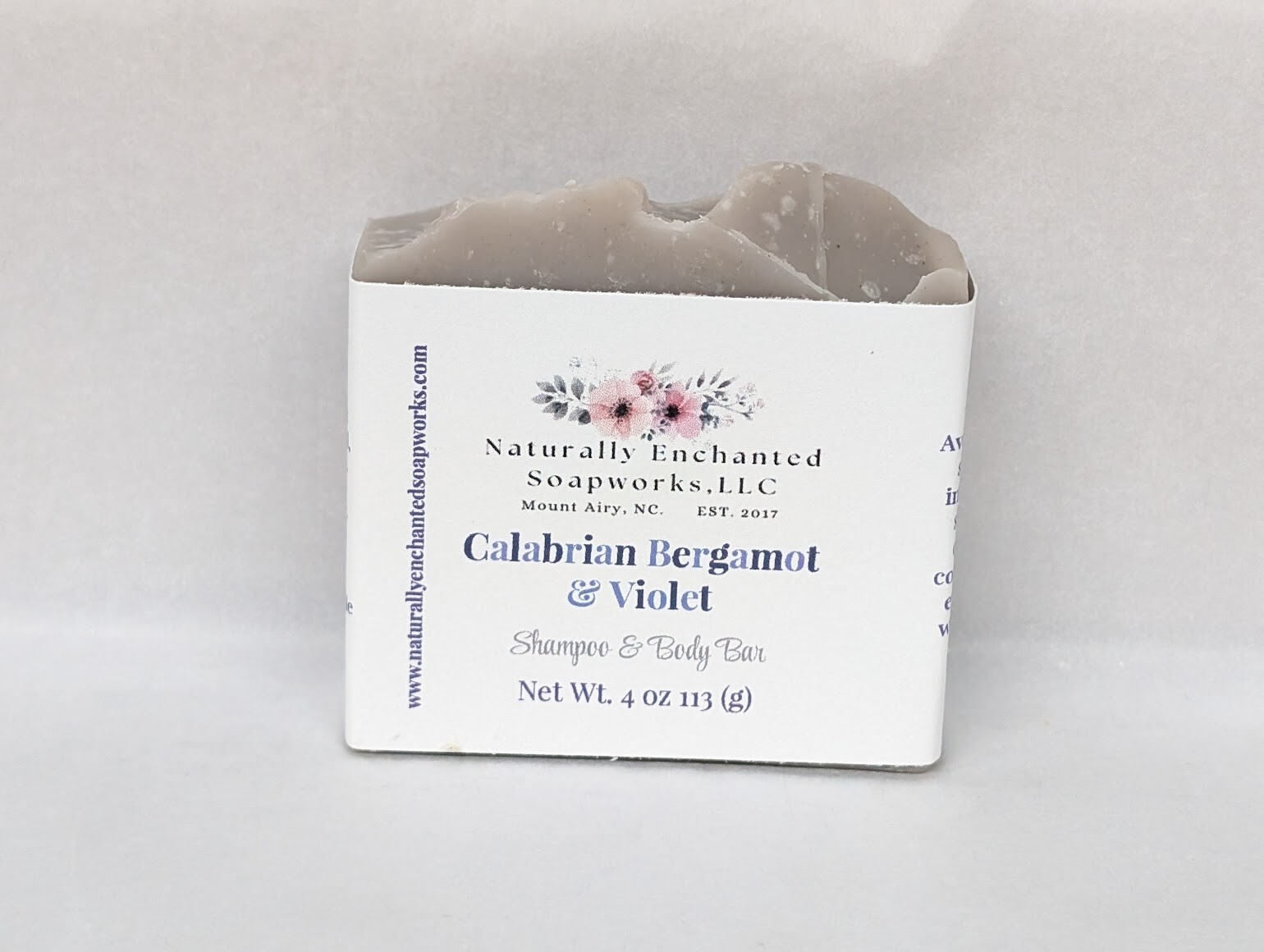 Natural Shampoo Bar Solid~Apple Cider Vinegar~Coconut Milk~Natural Handmade Soap