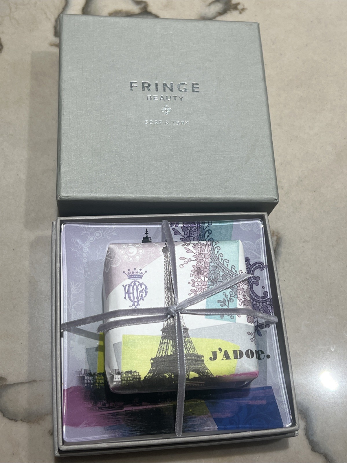 Fringe Beauty Soap And Tray J’ADORE 5.3 OZ – 150g With Box