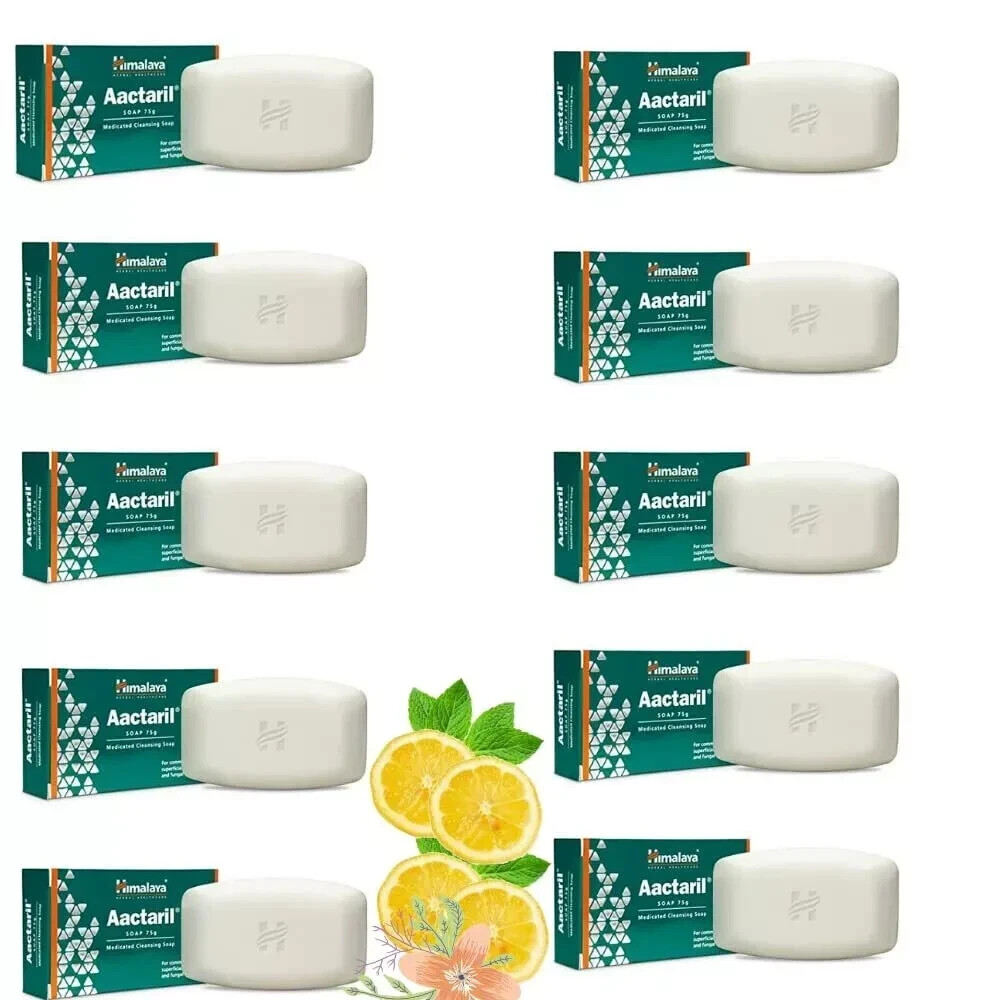 ✨ Himalaya AACTARIL SOAP (10 x 75g) – Natural Skin Care – Exp: 02/2027 🌿 ✨