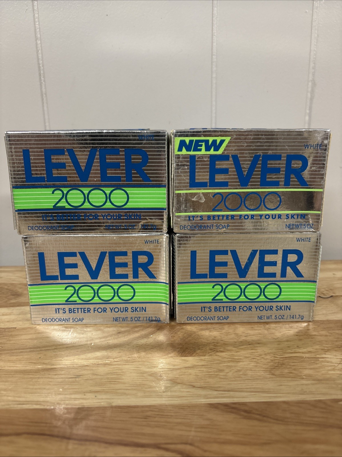 Vintage Lever 2000 Bar Soap Deodorant Soap 8 Bars Total