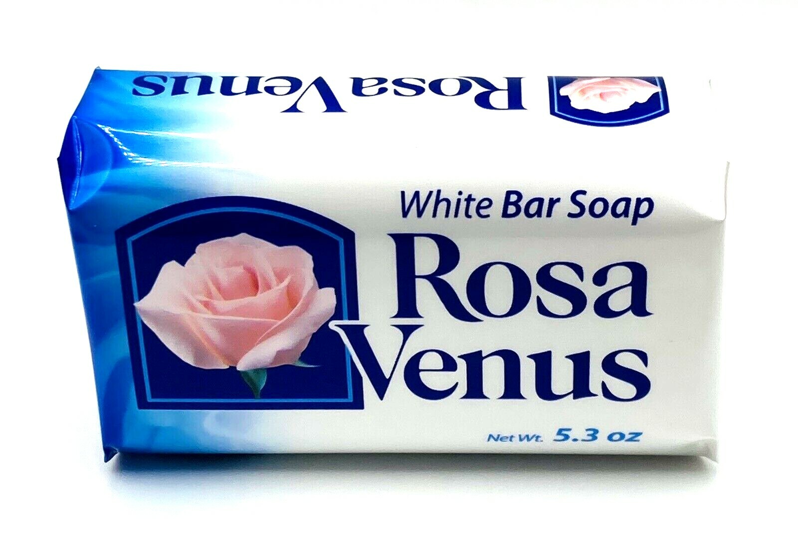 (2 Pack) Rosa Venus White Bar Soap 5.3 oz. Jabón Rosa Venus Blanco