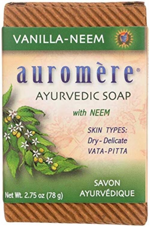 Ayurvedic Bar Soap Neem – Eco Friendly, Pack of 1 (2.75 Ounce each) Vanilla