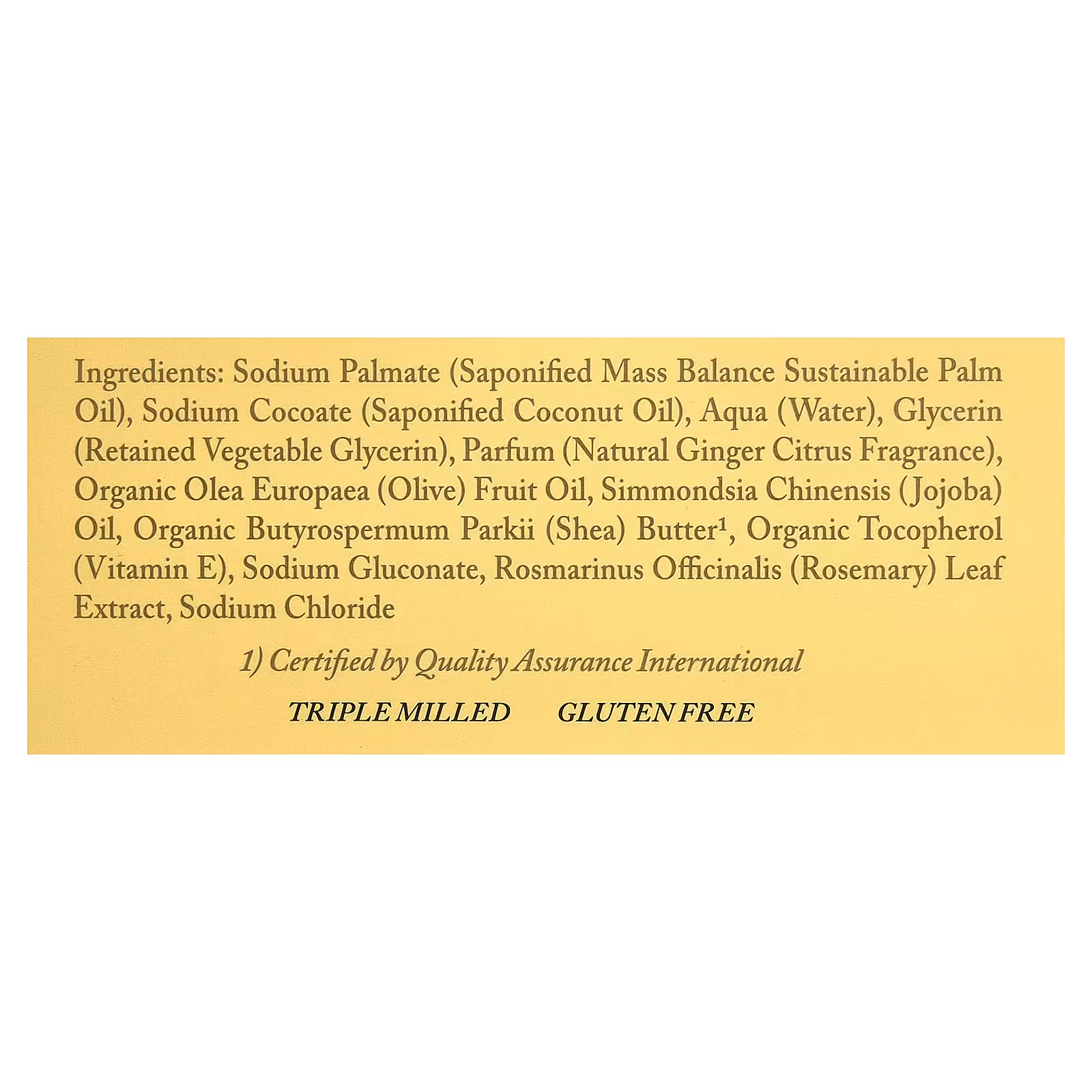 Dr. Woods, Moisturising Bar Soap, Ginger Citrus, 5.25oz (149g)