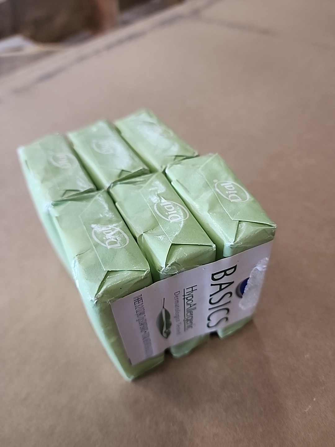 Dial Basics Bar Soap Hypoallergenic DISCONTINUED 6 Bars LOT Sealed (2x 3 PACKS)