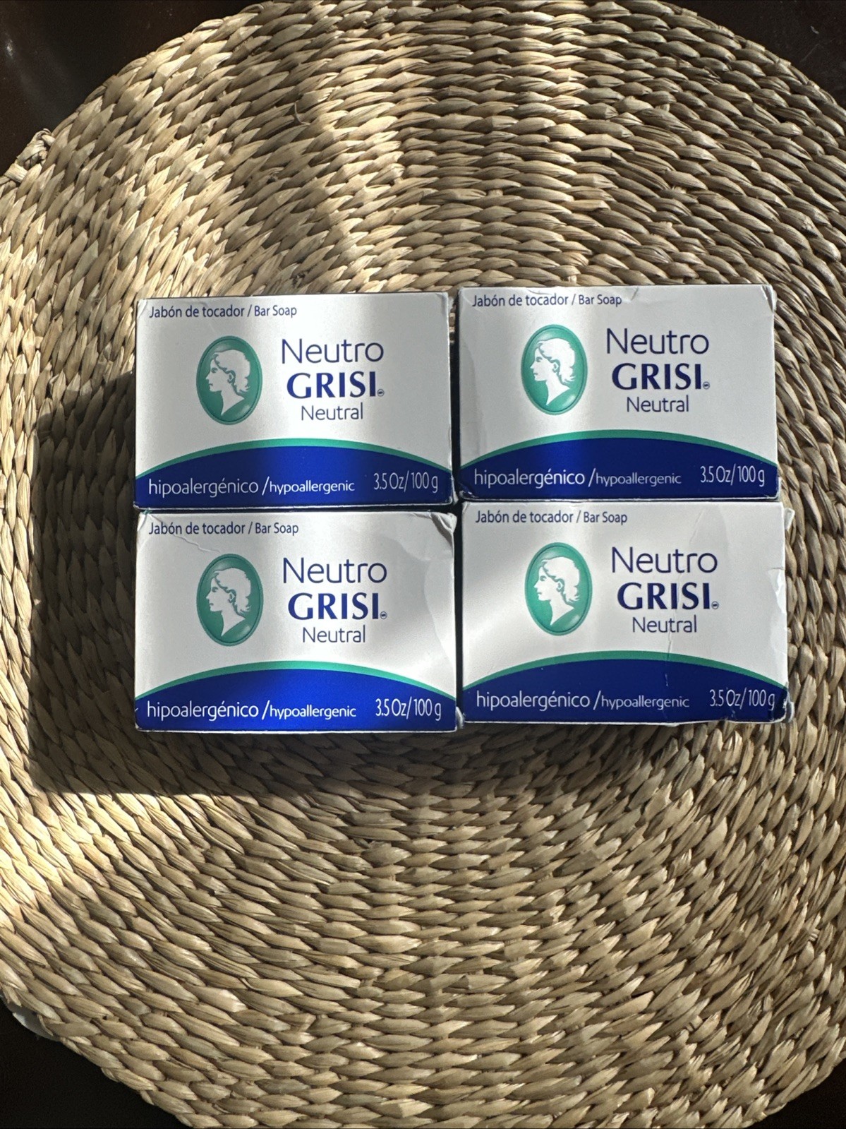 Neutro Grisi Hypoallergenic 4 Pack Neutral Soap