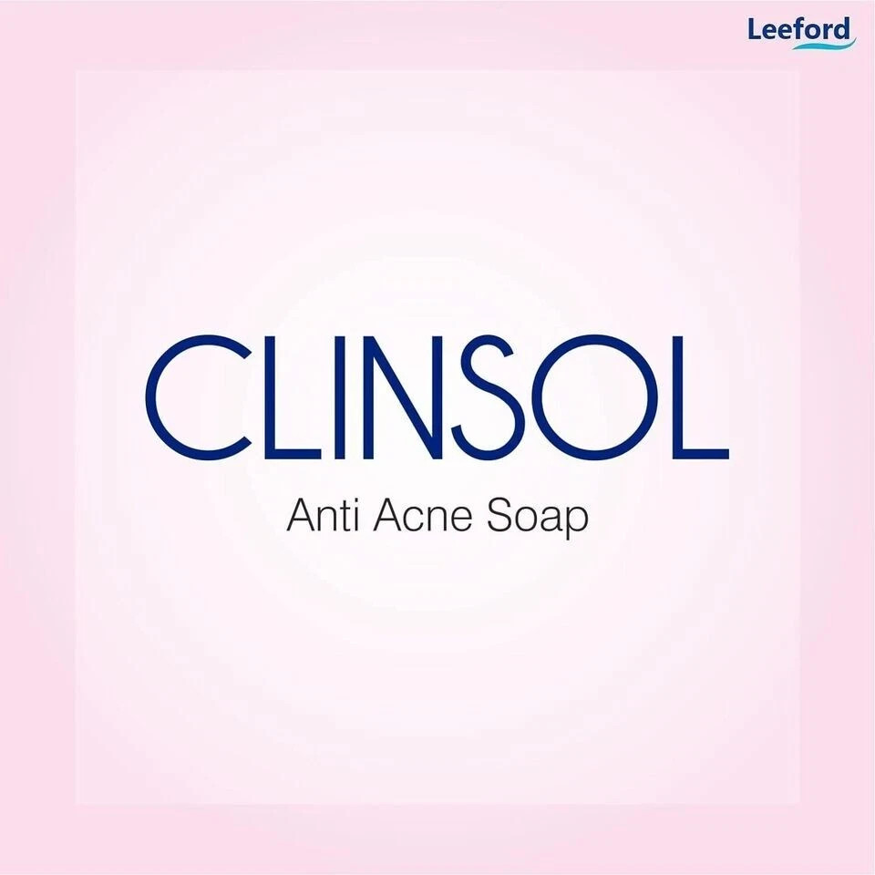 CLINSOL SOAP PACK OF 3 (75G EACH) BEST FOR ACNE & OILY SKIN ENRICHED TEA TREE