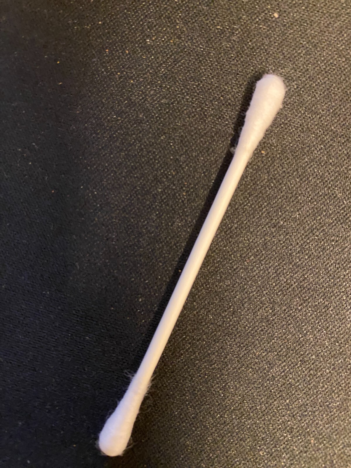 white plastic Q-tip